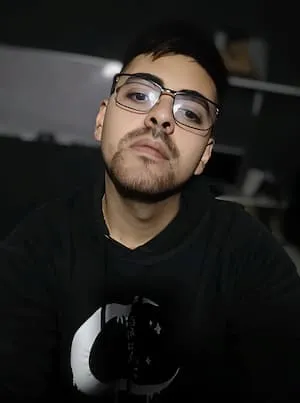 fotografia de perfil